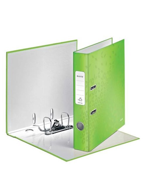 Iratrendező, 52 mm, A4, karton, LEITZ "180 Wow", zöld (E10060054)