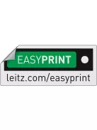 Regiszter, műanyag,  A4 Maxi, 1-10, LEITZ "Wow" (E12430000)