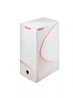   Archiválódoboz, A4, 150 mm, karton, ESSELTE "Boxy", fehér (E128602)