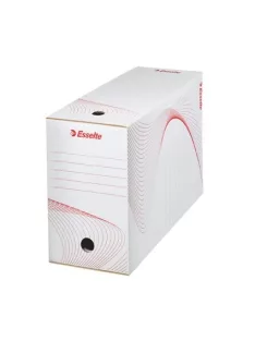   Archiválódoboz, A4, 150 mm, karton, ESSELTE "Boxy", fehér (E128602)
