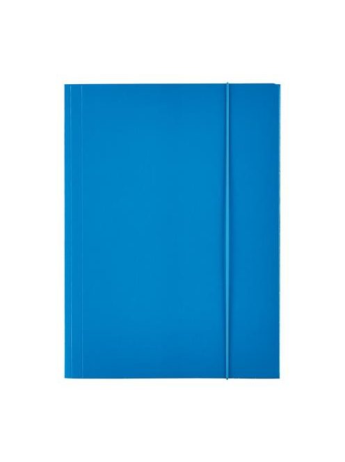 Gumis mappa, 15 mm, karton, A4, ESSELTE "Economy", kék (E134351)