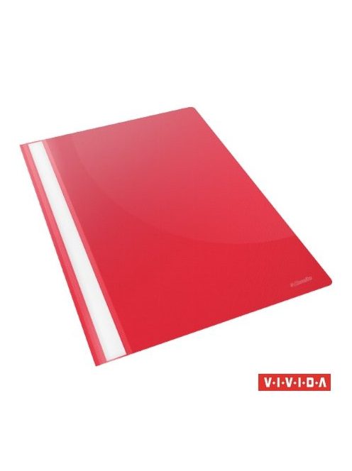 Gyorsfűző, PP, A4, ESSELTE "Standard", VIVIDA, piros (E15385)