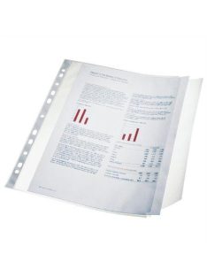   Genotherm, lefűzhető, A4, 100 mikron, narancsos felület, behajtható füllel, ESSELTE (E17939)