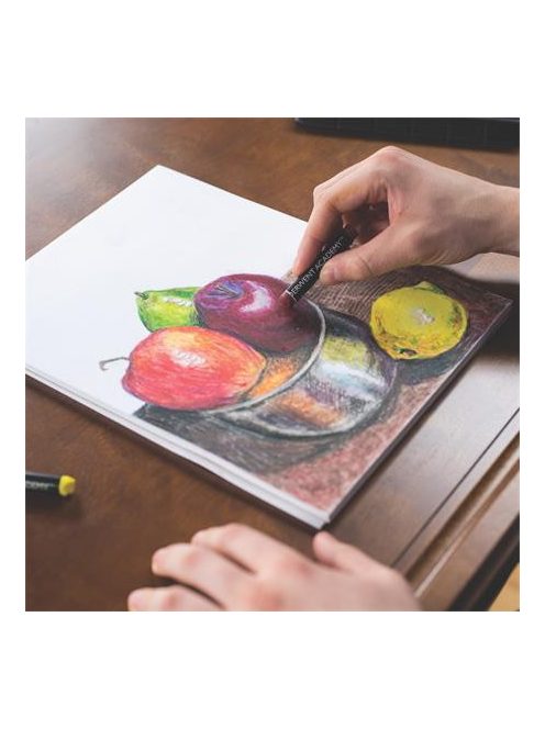 Olajpasztell kréta, DERWENT "Academy", 12 különböző szín (E2301952)