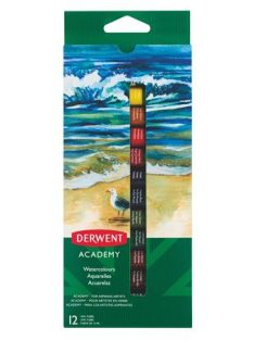   Tempera készlet, 12 darabos, 12 ml, DERWENT "Academy" (E2302404)