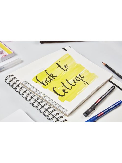 Tűfilc szett, 0,1/ 0,3/0,5 mm, DERWENT "Line Marker", fekete (E2305560)