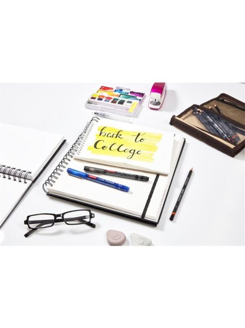 Tűfilc szett, 0,1/ 0,3/0,5 mm, DERWENT "Line Marker", fekete (E2305560)