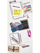 Tűfilc készlet, 0,3 mm, DERWENT "Line Marker", 6 különböző szín (E2305576)