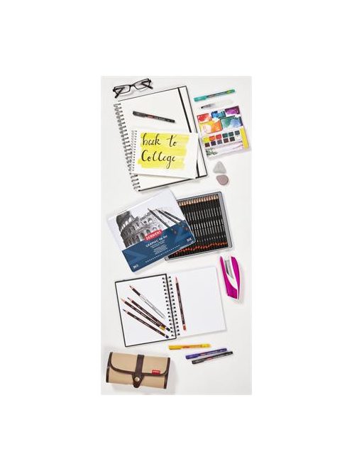 Tűfilc készlet, 0,3 mm, DERWENT "Line Marker", 6 különböző szín (E2305576)