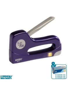   Tűzőpisztoly, hobbi, 13/4-8, RAPID "Fun To Fix M10Y", kék (E23317600)