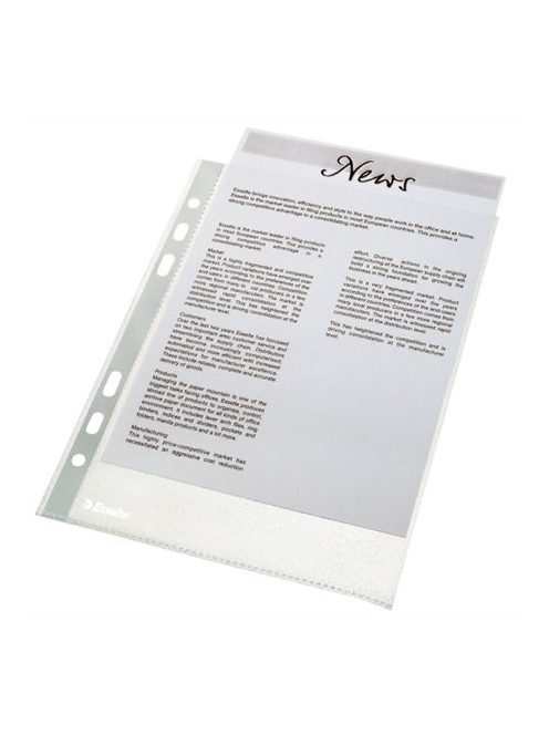 Genotherm, lefűzhető, A5, 43 mikron, narancsos felület, ESSELTE (E23782)