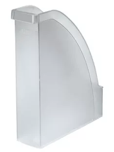   Iratpapucs, műanyag, 70 mm, LEITZ "Plus", áttetsző (E24760003)