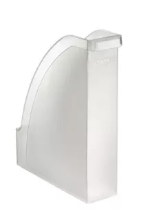   Iratpapucs, műanyag, 70 mm, LEITZ "Plus", áttetsző (E24760003)