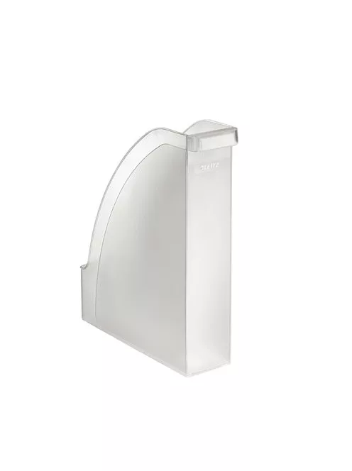 Iratpapucs, műanyag, 70 mm, LEITZ "Plus", áttetsző (E24760003)