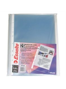   Genotherm, lefűzhető, A4 maxi, 120 mikron, narancsos felület, ESSELTE "Maxi" (E259760)