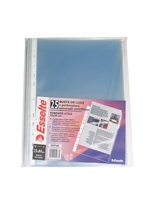 Genotherm, lefűzhető, A4 maxi, 120 mikron, narancsos felület, ESSELTE "Maxi" (E259760)