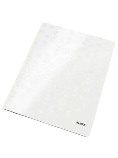   Gyorsfűző, laminált karton, A4, LEITZ "Wow", fehér (E30010001)
