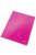 Gyorsfűző, laminált karton, A4, LEITZ "Wow", rózsaszín (E30010023)