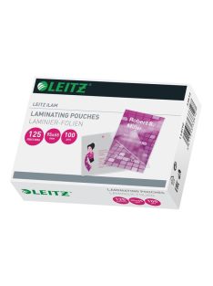   Meleglamináló fólia, 125 mikron, 65x95 mm, fényes, LEITZ "iLam" (E33812)