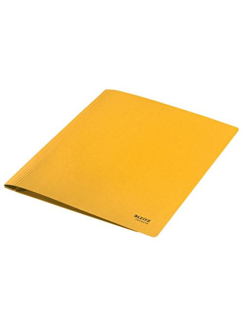 Gyorsfűző, A4, karton, LEITZ "Recycle", sárga (E39040015)