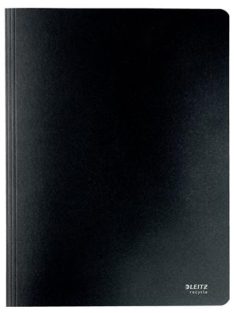   Gyorsfűző, A4, karton, LEITZ "Recycle", fekete (E39040095)