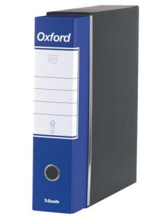   Tokos iratrendező, 80 mm, A4, karton, ESSELTE "Oxford", kék (E390783050)