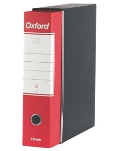   Tokos iratrendező, 80 mm, A4, karton, ESSELTE "Oxford", piros (E390783160)