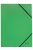 Gumis mappa, karton, A4, LEITZ "Recycle", zöld (E39080055)