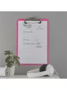 Felírótábla, A4, LEITZ "Wow", rózsaszín (E39710023)