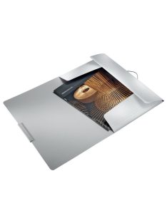   Gumis mappa, PP, A4, LEITZ "Style", kristályfehér (E39770004)