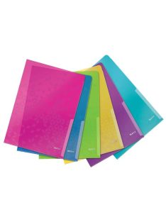   Genotherm, "L", A4, 200 mikron, LEITZ "Wow", vegyes színek (E40500099)