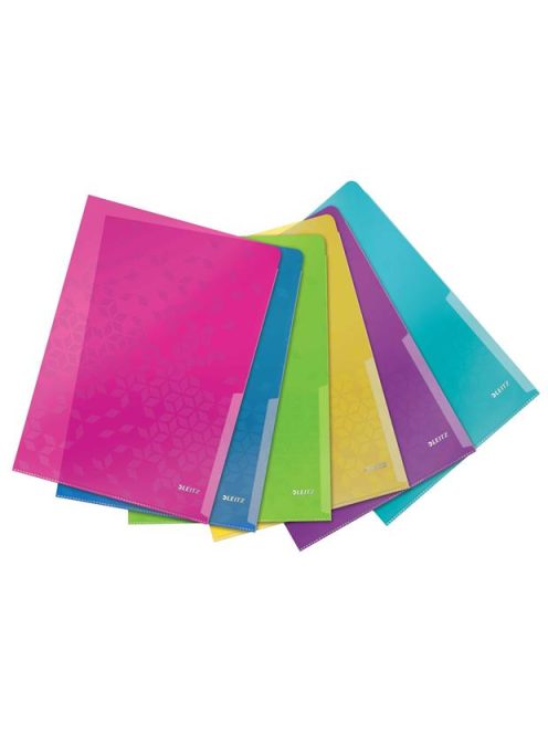 Genotherm, "L", A4, 200 mikron, LEITZ "Wow", vegyes színek (E40500099)