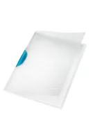 Gyorsfűző, klipes, PP, A4, LEITZ "ColorClip Magic", világoskék (E41740030)
