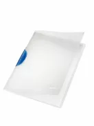 Gyorsfűző, klipes, PP, A4, LEITZ "ColorClip Magic", kék (E41740035)