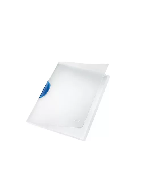 Gyorsfűző, klipes, PP, A4, LEITZ "ColorClip Magic", kék (E41740035)