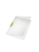 Gyorsfűző, klipes, PP, A4, LEITZ "ColorClip Magic", zöld (E41740059)