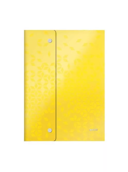 Irattartó tasak, A4, PP, patentos, LEITZ "Wow", vegyes színek (E44690099)