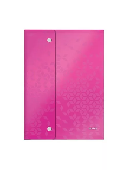 Irattartó tasak, A4, PP, patentos, LEITZ "Wow", vegyes színek (E44690099)