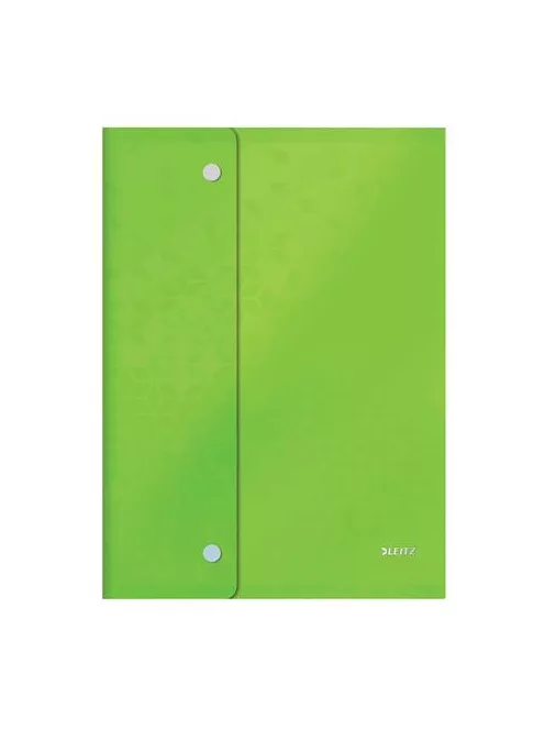 Irattartó tasak, A4, PP, patentos, LEITZ "Wow", vegyes színek (E44690099)
