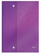 Irattartó tasak, A4, PP, patentos, LEITZ "Wow", vegyes színek (E44690099)
