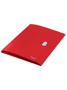 Iratvédő mappa, 11 mm, PP, A4, LEITZ "Recycle", piros (E46220025)