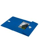 Iratvédő mappa, 11 mm, PP, A4, LEITZ "Recycle", kék (E46220035)