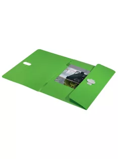   Iratvédő mappa, 11 mm, PP, A4, LEITZ "Recycle", zöld (E46220055)
