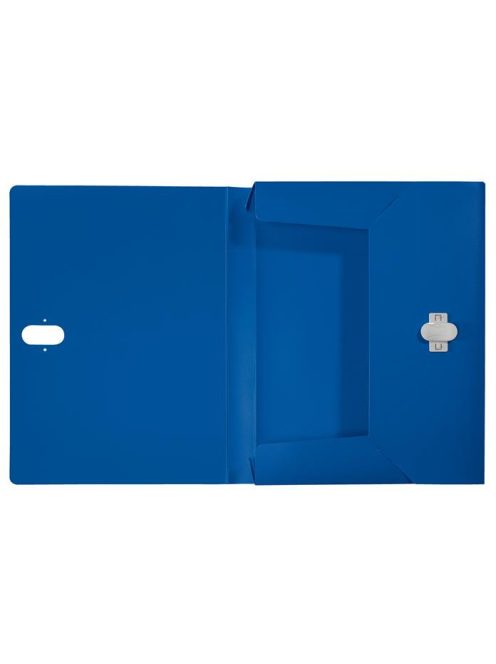 Iratvédő mappa, 38 mm, PP, A4, LEITZ "Recycle", kék (E46230035)