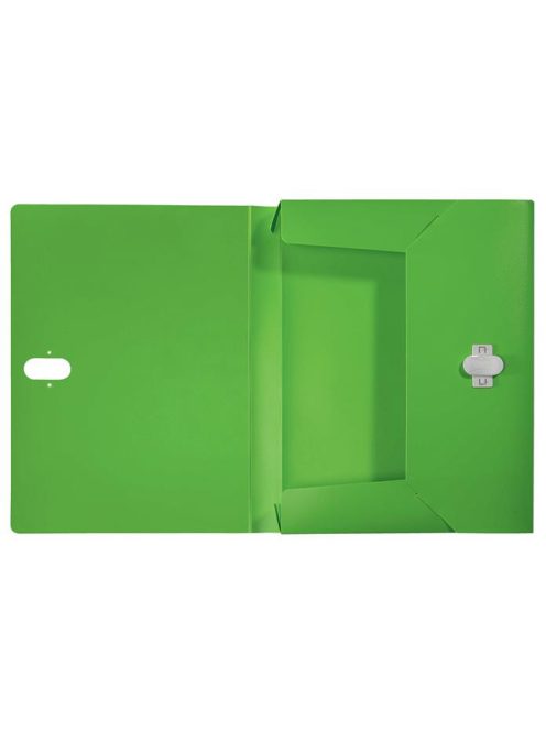 Iratvédő mappa, 38 mm, PP, A4, LEITZ "Recycle", zöld (E46230055)