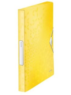   Gumis mappa, 30 mm, PP, A4, LEITZ "Wow Jumbo", sárga (E46290016)