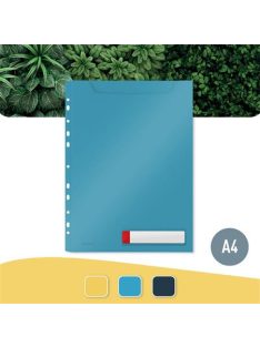   Genotherm, lefűzhető, A4 maxi, LEITZ "Cosy Privacy", nyugodtkék (E46680061)