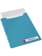 Genotherm, lefűzhető, A4 maxi, LEITZ "Cosy Privacy", nyugodtkék (E46680061)