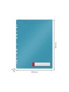 Genotherm, lefűzhető, A4 maxi, LEITZ "Cosy Privacy", nyugodtkék (E46680061)