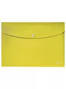   Irattartó tasak, A4, PP, patentos, LEITZ "Recycle", sárga (E46780015)